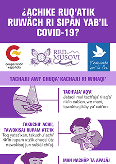 Infografia Coronavirus Kaqchiquel