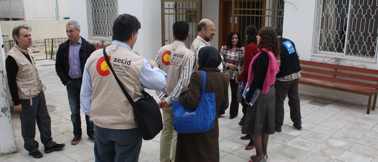  La AECID visita los proyectos del Movimiento por la Paz en Jordania