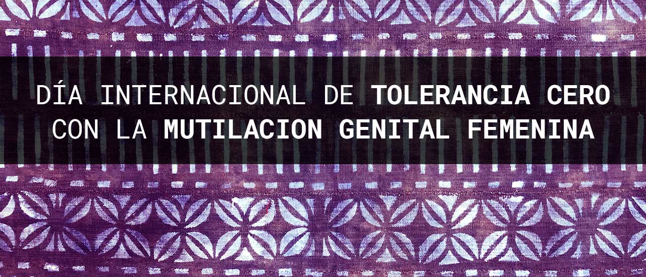 Con la mutilación genital femenina, tolerancia cero