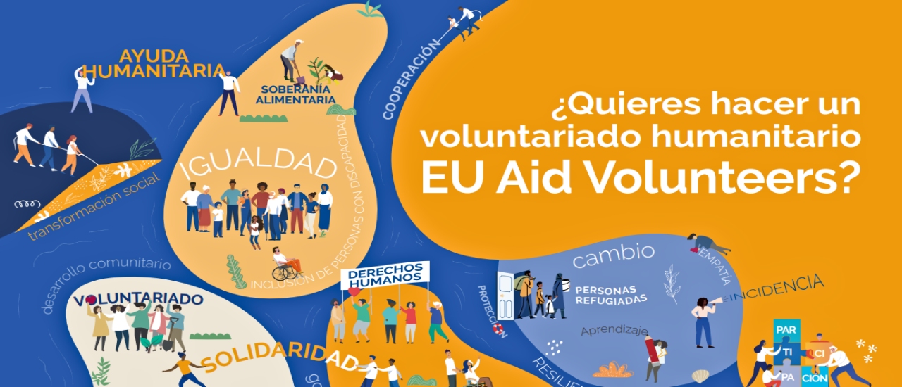 Vacantes de voluntariado internacional EU Aid Volunteers: ampliación de fechas
