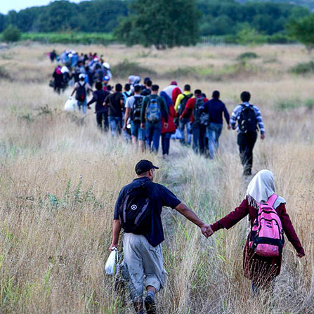 Atención a población refugiada