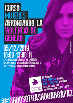 Curso para personas voluntarias: Mujeres afrontando las violencias de género