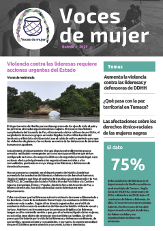 Boletín Voces de Mujer 1