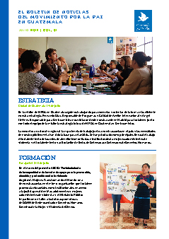 Boletín MPDL Guatemala Julio 2019
