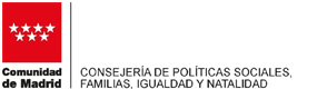 Consejería de Políticas Sociales, Familias, Igualdad y Natalidad - Comunidad de Madrid - IRPF