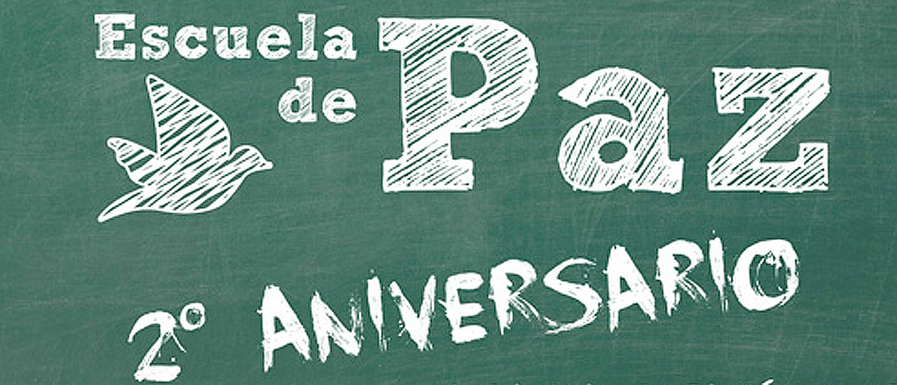 Celebramos el 2º Aniversario de la Escuela de Paz estrenando nuestra BiblioPaz