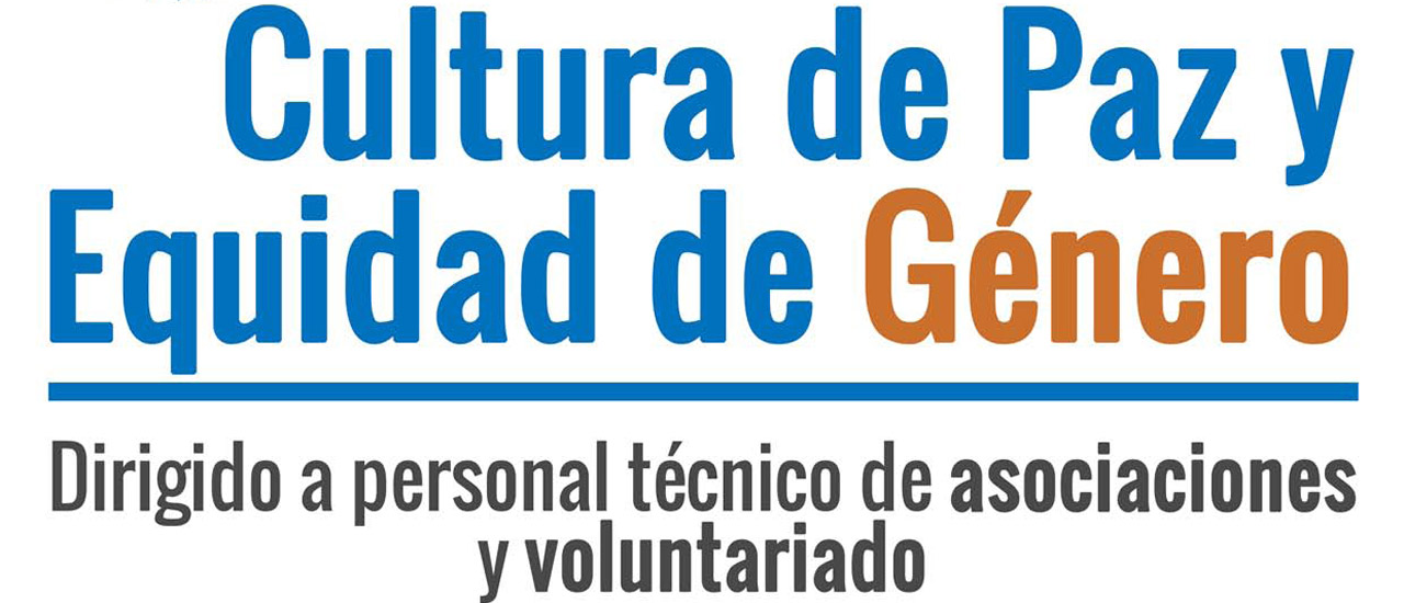 Apúntate al curso “Cultura de Paz y Equidad de Género” - Toledo