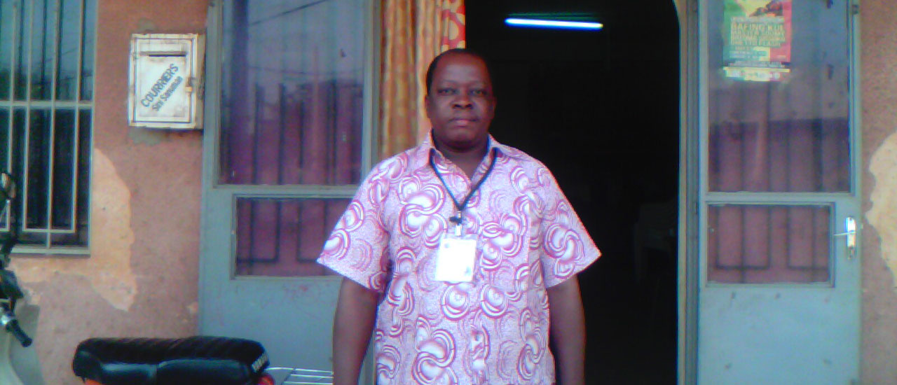 Siaka Traoré, coordinador de la ONG maliense Sini Sanuman