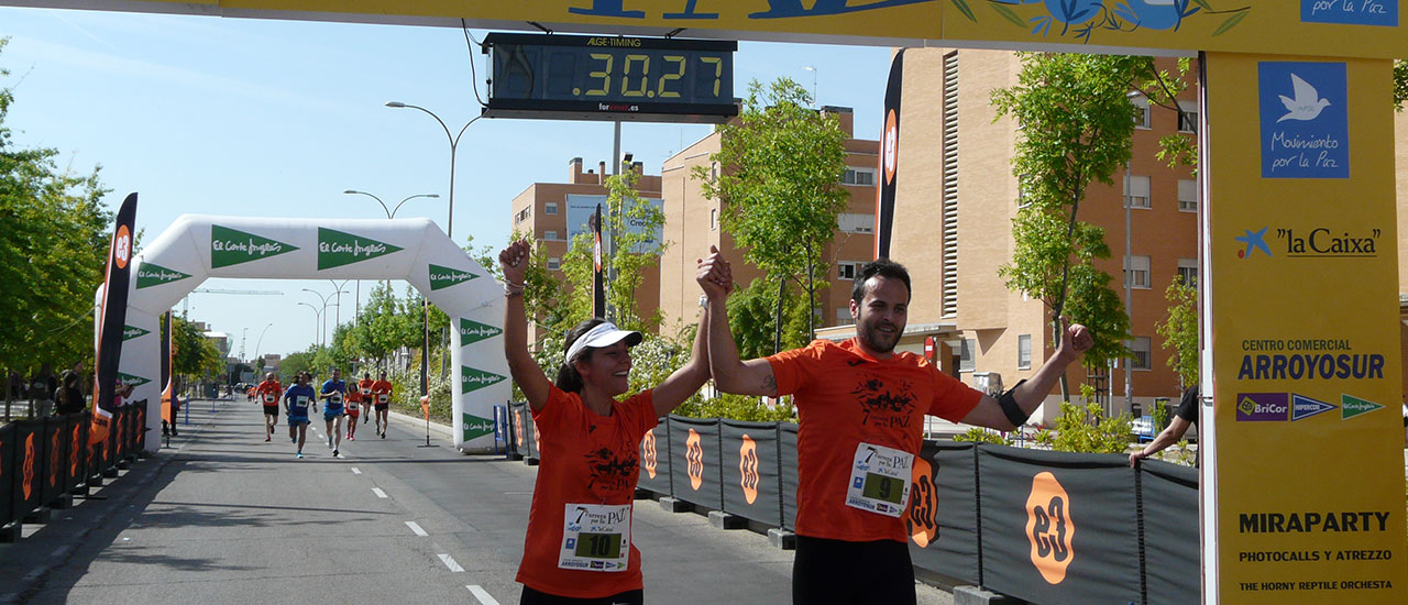 Gracias por participar en la 7ª Carrera por la Paz