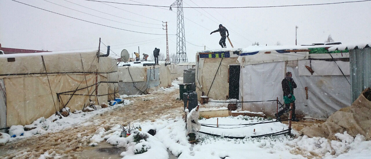 Refugiados sirios en Líbano: extrema vulnerabilidad en un país al límite de sus capacidades