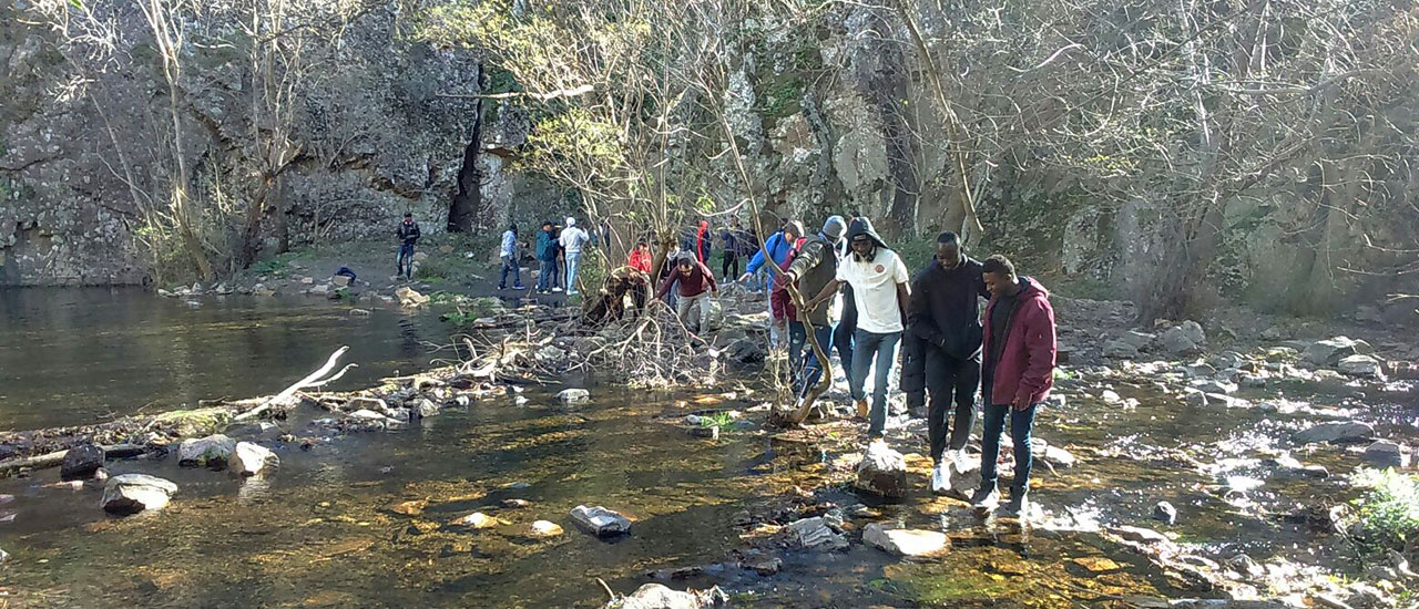 De excursión por San Agustín de Guadalix por la inclusión social