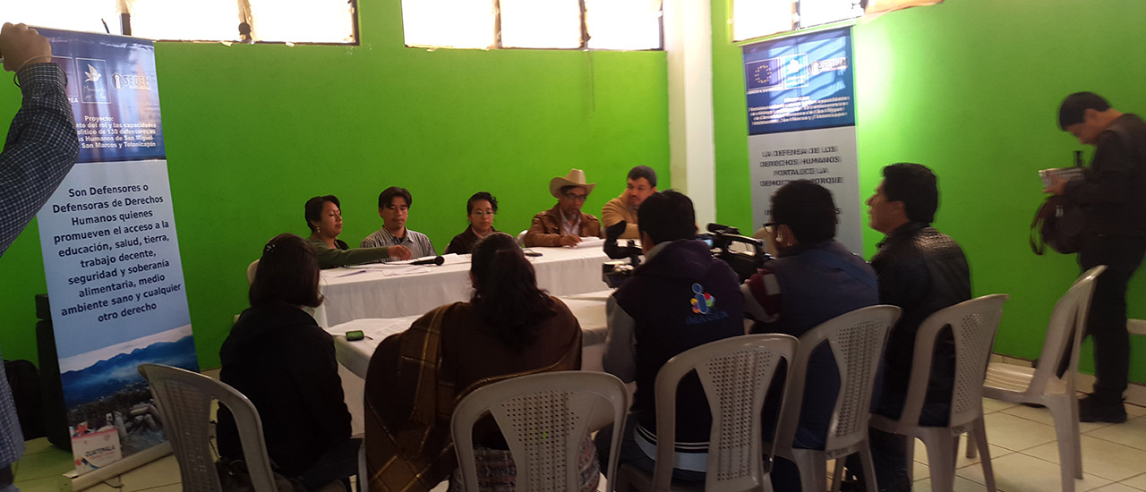 Celebración del Día Internacional de la Eliminación de la Violencia contra la Mujer en Sololá (Guatemala)