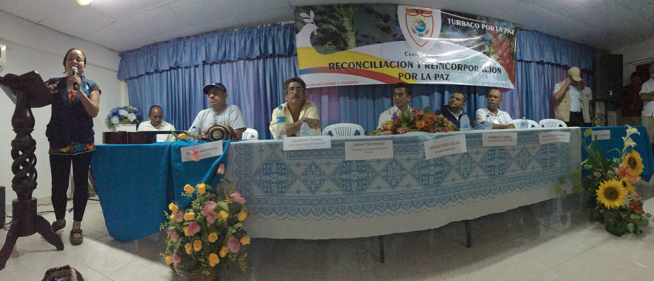 Conversatorio de reconciliación y reincorporación para la Paz en Colombia