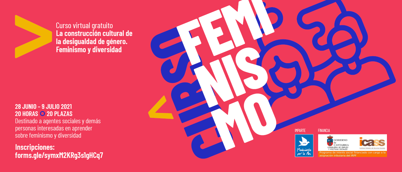 Apúntate al curso “La construcción cultural de la desigualdad de género. Feminismo y diversidad”