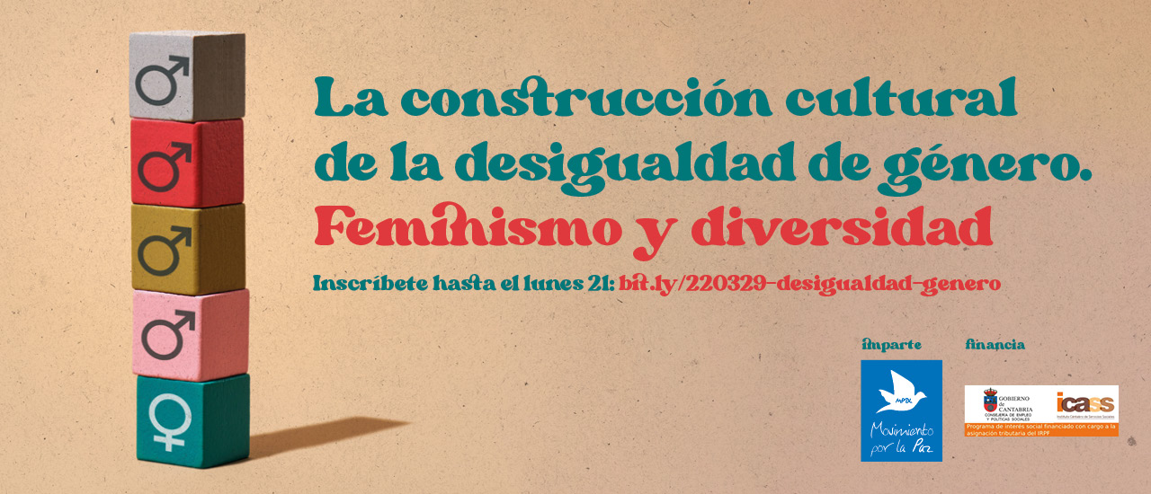Curso virtual gratuito “La construcción cultural de la desigualdad de género. Feminismo y diversidad”