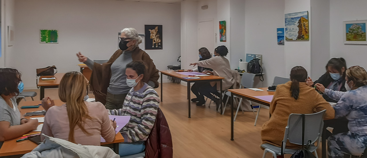 El grupo de mujeres Empoderadas prepara el 8-M El grupo de mujeres Empoderadas prepara el 8-M