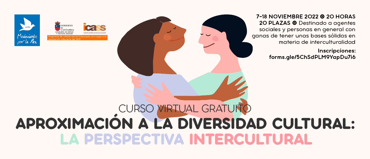 Inscríbete en nuestro curso online gratuito "Aproximación a la diversidad cultural: la perspectiva intercultural" edición 2022