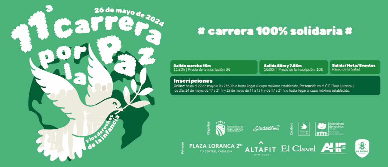 11ª Carrera por la Paz de Fuenlabrada