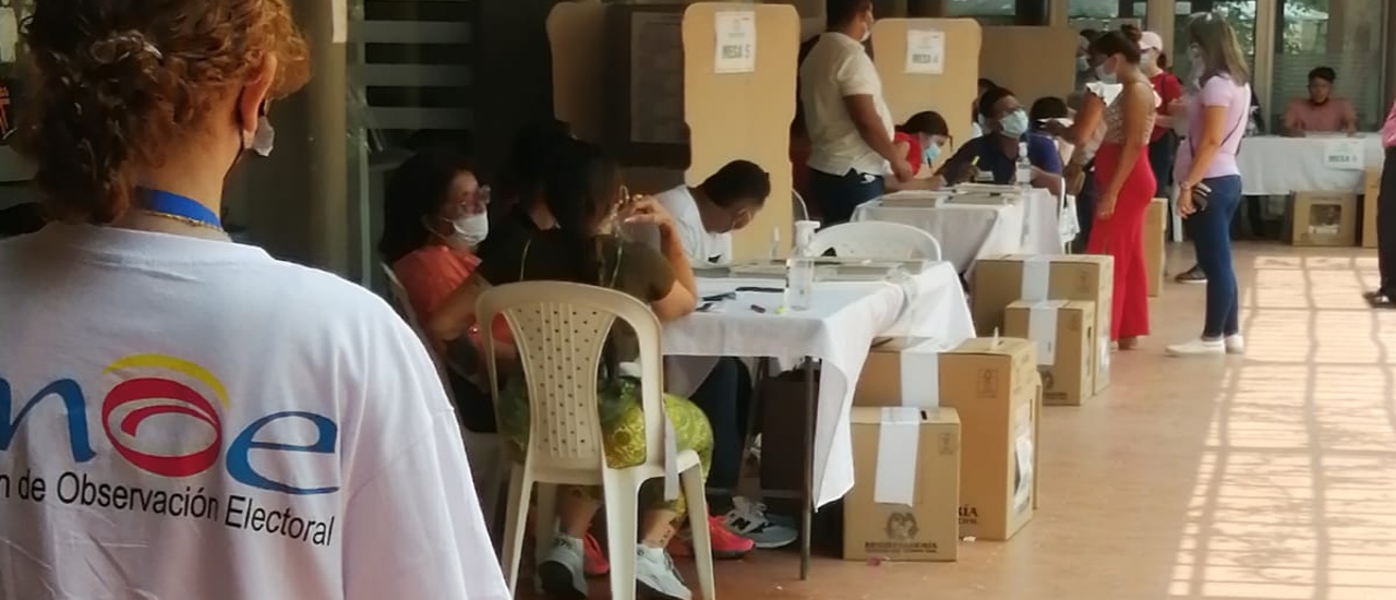 Elecciones presidenciales en Colombia: observación electoral en una jornada clave